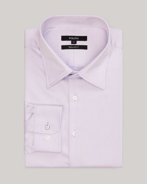 Regular Fit Business Shirt, Lilac, hi-res